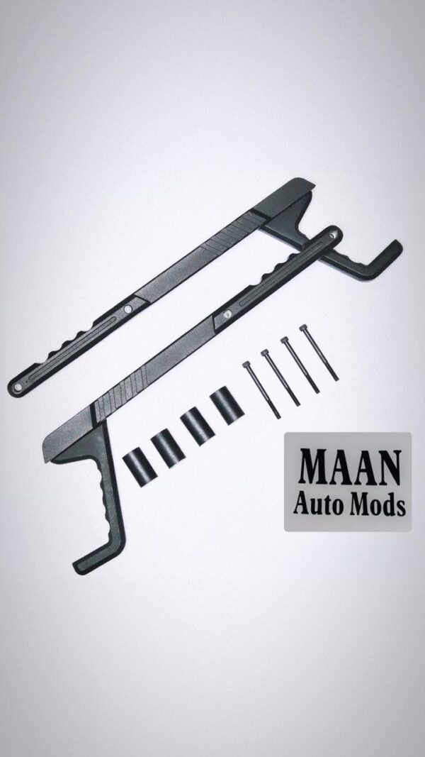 Mahindra Thar Non-Drill Dual Grab Handle Set – Customization Option Available (Pack of 2)