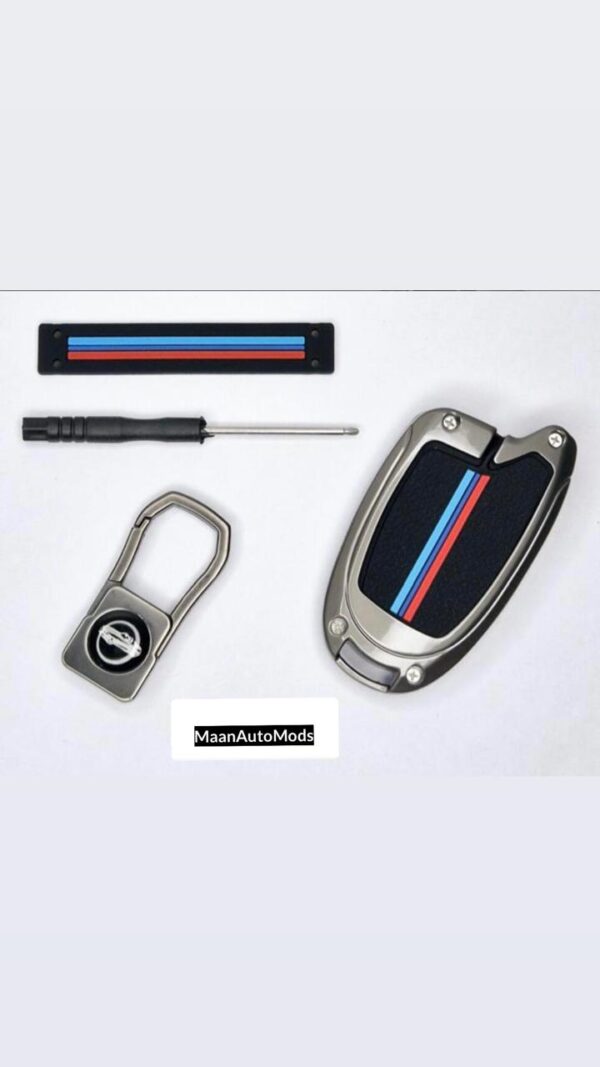 SUZUKI E3 Car Key Premium Case Metal & Silicone (Pack of 1) - Image 2