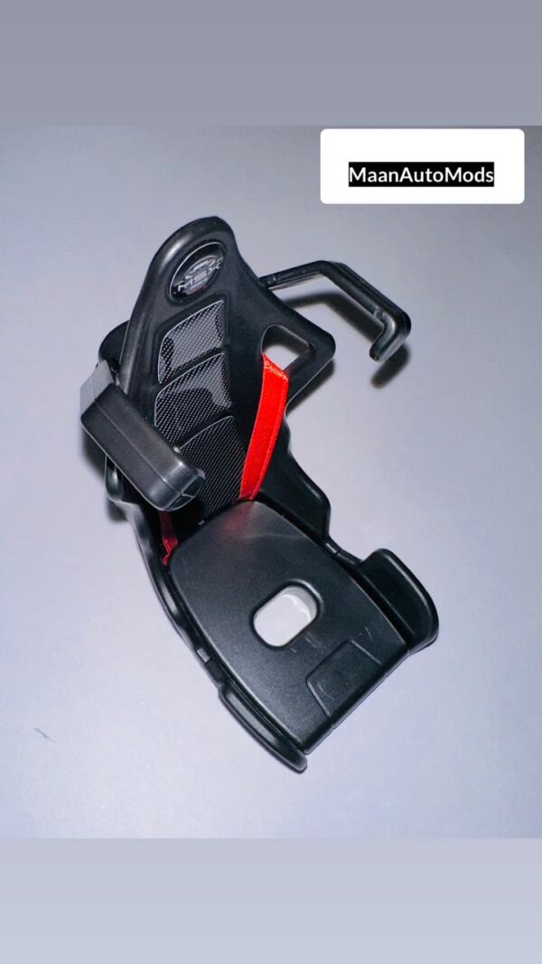 Sports Seat Ergonomic Racing Design Phone Holder (Pack of 1)